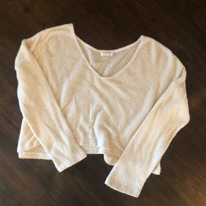 Storia long sleeve crop sweater